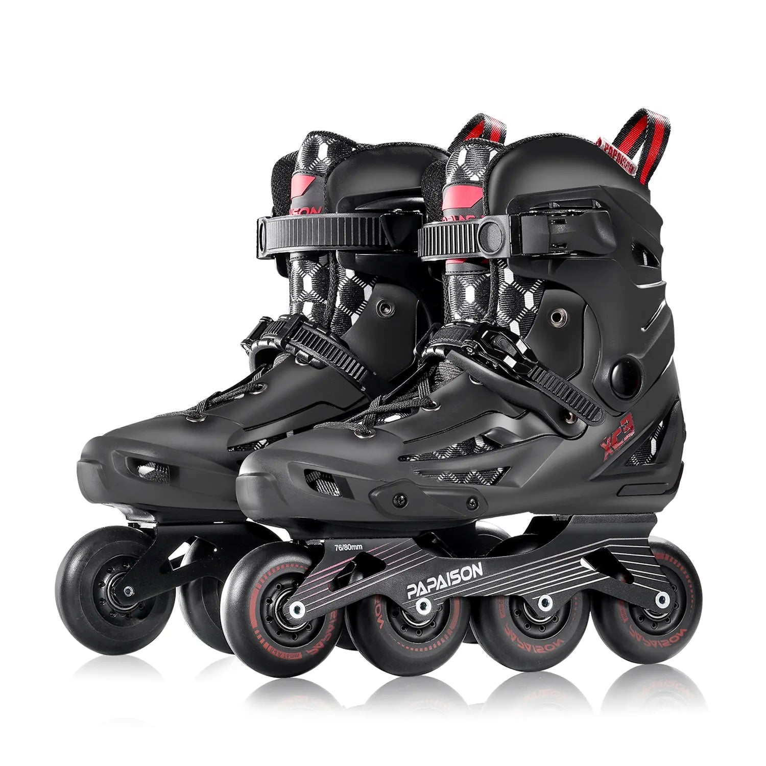 PAPAISON new integrated reinforced CNC aluminum alloy PU wheel sl shoes roller shoes - PAPAISON