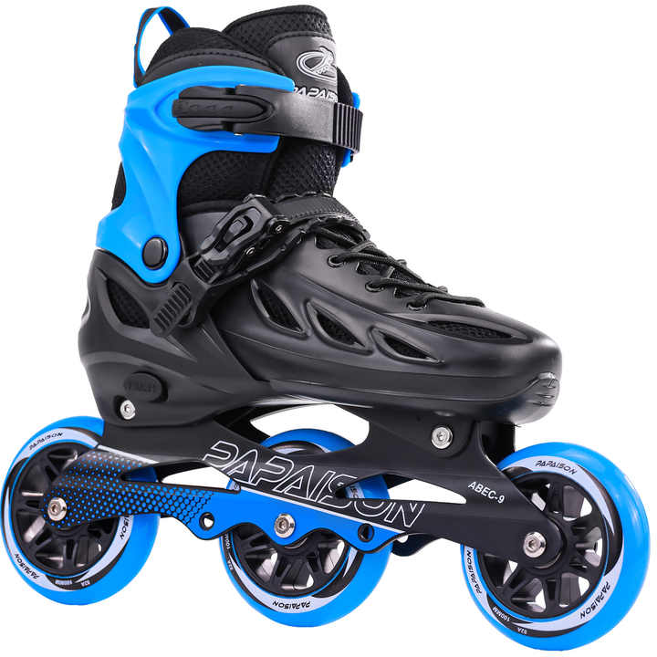 Polyurethane Wheels Inline Skates Adjustable Flash Safety Roller Skates Speed Skating - PAPAISON