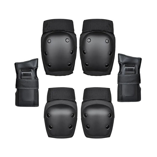 International Sports Multi-Sport Knee, Elbow & Wrist Protection Set – for Skateboarding, Rollerblading & More - PAPAISON