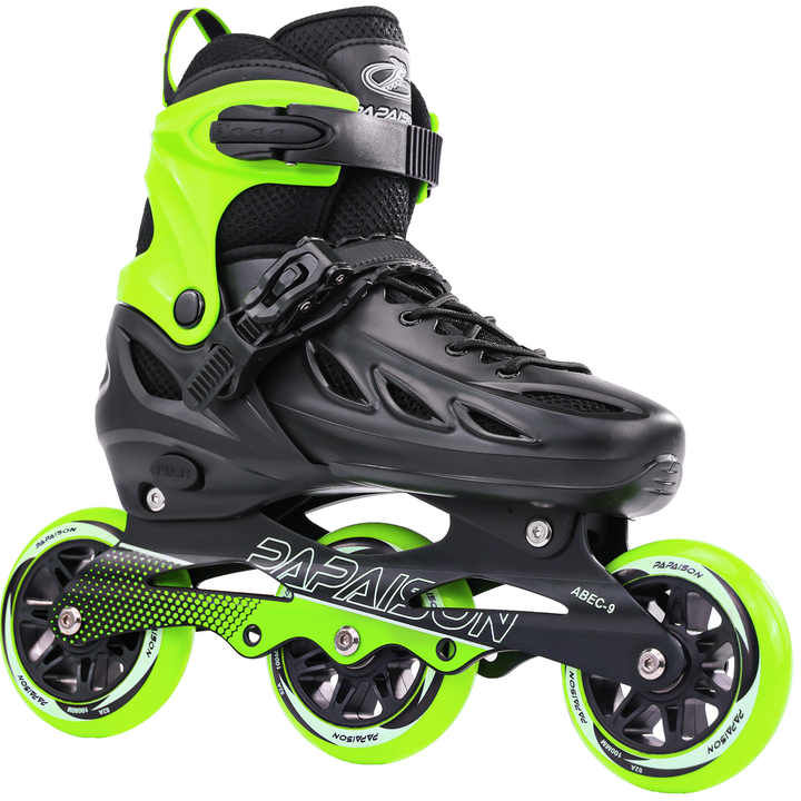 Polyurethane Wheels Inline Skates Adjustable Flash Safety Roller Skates Speed Skating - PAPAISON