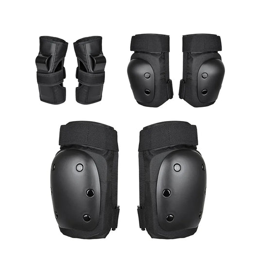 International Sports Multi-Sport Knee, Elbow & Wrist Protection Set – for Skateboarding, Rollerblading & More - PAPAISON